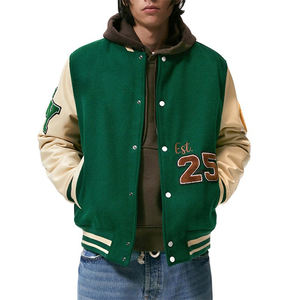 Chaquetas Universitarias con Parches de Chenilla, Diseño de Logotipo Personalizado, Chaqueta Universitaria Personalizada, Chaquetas Universitarias Bordadas para Chicas - Product Image 3