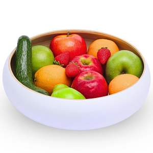 Vajilla de bambú ecológica más vendida hecha a mano de alta calidad, cuencos para batidos de frutas y ensaladas, bonito hilado hecho en Vietnam - Product Image 5