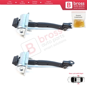 BDP1728-1 2 pièces Sangle de freinage et de limitation pour charnière de porte arrière pour Megane E-Tech Electric 2021 et suivants 824300539R - Product Image 2