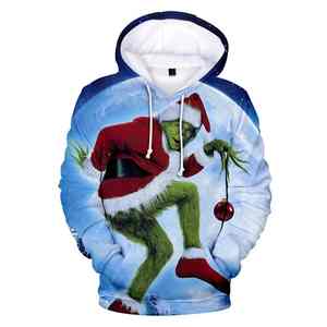 Wholesale Hot Selling <b>Men's</b> <b>Christmas</b> <b>Hoodie</b> 100% Polyester Breathable Quick Dry Latest Design Warm Winter Wear Pakistan - Product Image 3