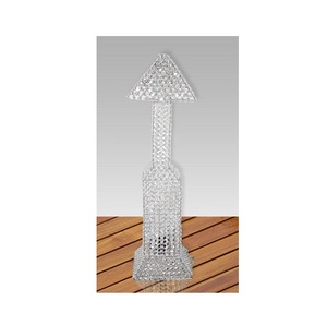 โคมไฟตั้งโต๊ะข้างเตียง,ไฟสีขาวหรูหราสำหรับตกแต่งบ้าน - Product Image 6