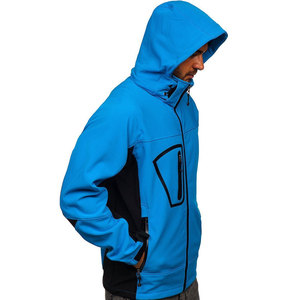 High Quality Custom Woolen <b>Waterproof</b> Softshell <b>Jacket</b> for Men Wholesale OEM Service <b>Thin</b> Stand Collar Casual Winter Wear - Product Image 4