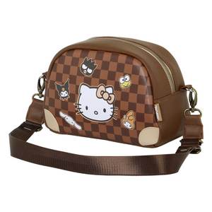 Bolso bandolera Hello Kitty Bowling Lite con cuadrados - Product Image 1