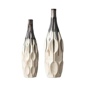 Macetas de Flores de Lujo para Decoración de Bodas, Jarrón Indio de Aluminio, Plantas Artificiales Decorativas, Jarrones de Flores con Acabado Dorado - Product Image 5