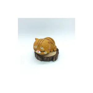 [IDEASAM] Ranking Top Cat Figure Secret Cat Forest Figurine - Naro Cute Props Gift Home Interior