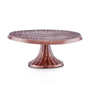 <b>Gold</b> Plated New Look Luxury Style <b>Cake</b> Stand Premium Design <b>Cake</b> Stand Elegant for Hotel Parties Table <b>Top</b> Decor Serving Usage - Product Image 3