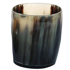 Verre à shot en corne naturelle de qualité supérieure, écologique, avec revêtement alimentaire, pour servir les boissons traditionnelles, prix de gros - Product Image 1