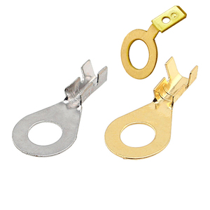 SPADE-shaped nối Mũi Điện địa chỉ liên lạc liên hệ với vật liệu Brass thiết bị đầu cuối bảng điện Brass phần uốn thiết bị đầu cuối - Product Image 3