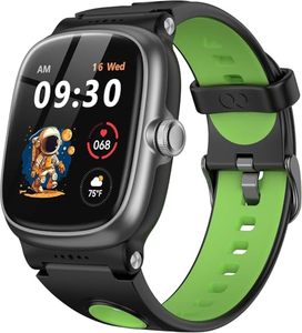 Montre connectée pour enfants, garçons et filles, suivi de la santé du sommeil, moniteur d'activité, moniteur de fréquence cardiaque, moniteur d'oxygène dans le sang, étanche IP68, silicone magnétique - Product Image 1