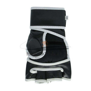 Guantes de boxeo profesionales con logotipo personalizado Guantes Mma de alta calidad Guantes de entrenamiento Muay Thai Cuero Pu duradero Ajuste seguro - Product Image 6