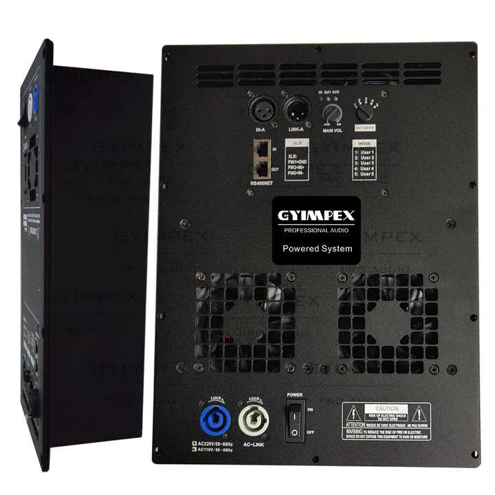 2800W DSP Dual Channels Active Powered Amplifier Module for Line Array ...