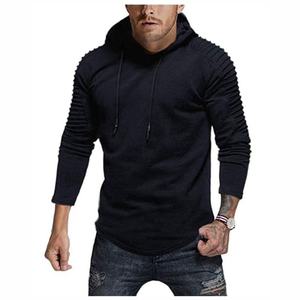 Sweat à capuche personnalisé pour hommes taille plus sweatshirts en coton de haute qualité avec logo personnalisé - Product Image 3
