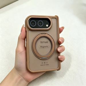 Étui de téléphone magnétique en caoutchouc avec béquille 360° pour <span class=keywords><strong>iPhone</strong></span> Duo - Product Image 2