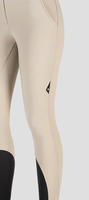 Culotte d'équitation de luxe confortable et durable pour femme, taille haute, en nylon et élasthanne, avec logo personnalisé, magnifique et extensible
