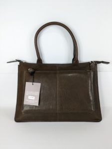 Bolsas de oficina de cuero auténtico de alta calidad, bien protectoras, bolsas portátiles de viaje de gran capacidad de 16 pulgadas para hombres y mujeres - Product Image 5