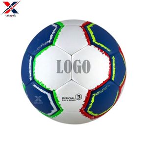 Ballon de football en cuir PVC de haute qualité, taille 5, durable, pour adultes et enfants, divertissement, entraînement professionnel, vente en gros - Product Image 4