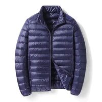 Veste bomber matelassée à capuche noire chaude d'hiver pour homme, fermeture éclair, coton, décontractée, sur mesure, grande taille pour une utilisation en extérieur