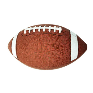 Ballon de football américain de qualité supérieure en cuir composite, microfibre, super grip, taille officielle TM-MS-FB-RB-F12-166 - Product Image 3