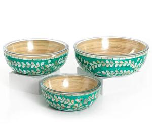 ชามอะคริลิคใสสำหรับใช้ในครัวเรือนชามซุปเรซินสีเขียวมุก - Product Image 1