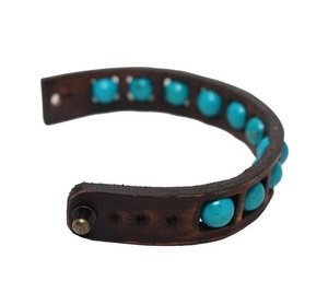 Europa y los Estados Unidos, nuevos accesorios, pulsera de cuero Punk directa de fábrica, joyería Retro tejida a mano, transfronteriza - Product Image 3