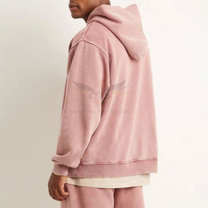 Vêtements de grande taille à la mode Sweats à capuche délavés à l'acide Meilleure qualité Prix bon marché Sweats à capuche délavés à l'acide pour hommes - Product Image 3