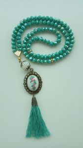 Résine PRAYER BRANDIT CADEAU TASBIH RAMZAN CADEAUX ET PRYR ISLAMIQUE EID GIFTSPRAYER Misbah33 Perles musulman Mât khanIslamic Eid tesbih - Product Image 3