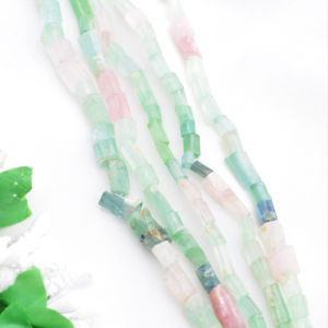 พลอยทัวร์มาลีนอัฟกานิสถาน 16 นิ้ว ทรงเหลี่ยม ขัดเงา หินธรรมชาติ สำหรับทำเครื่องประดับชั้นดี - Product Image 1