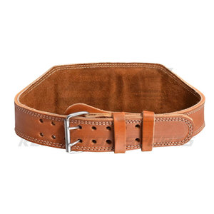 Cinturón de cuero para levantamiento de pesas con logotipo personalizado - Product Image 6