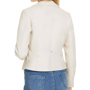 Meilleures arrivées Vestes en cuir pour femmes Mode pour l'hiver / Vestes en cuir à manches longues vierges les plus vendues - Product Image 4