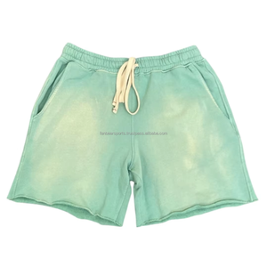Latest Design Acid Wash Shorts Made In Pakistan Street Style Wholesale Custom Acid Wash Shorts Custom Logo Reasonable Price - Product Image 2