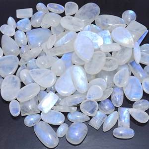 Vente en gros de cabochon en pierre de lune naturelle pierre précieuse de quartz en vrac pour la fabrication de bijoux pierre d'agate et pierre de lune - Product Image 5