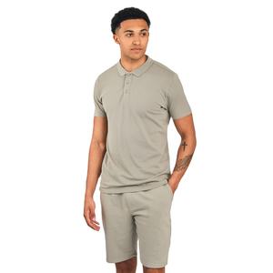 Premium <b>Men</b> Summer Polo <b>Shirt</b> and Shorts Set 100 Cotton Breathable Casual Sport <b>Beach</b> Outfit OEM Private Label - Product Image 2