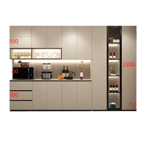 Meuble buffet de salle à manger moderne en gros avec panneaux effet bois, personnalisation usine, échantillonnage rapide, commandes de projets multi-unités - Product Image 5