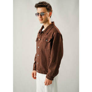 Chaqueta Vaquera de Mezclilla Lisa Personalizada - Chaqueta Vaquera de Mezclilla para Hombre de Excelente Calidad al por Mayor, Chaqueta Vaquera de Mezclilla Personalizada de Alta Calidad para Hombre - Product Image 6