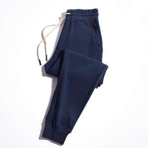 Pantalon de jogging pour homme de haute qualité, coupe classique, couleur personnalisée, séchage rapide, lavé, respirant, avec bas élastiques, décontracté, 100% - Product Image 3