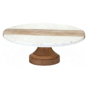 Metal Luxury Item Hot <b>Sale</b> Metal <b>Cake</b> <b>Stand</b> High Quality Designer Best Quality Marble and <b>for</b> Wedding and Home Decorative Item - Product Image 3