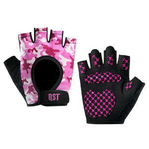 Guantes de Entrenamiento Personalizados con Logotipo, Medios Dedos, para Hombre y Mujer, con Palma Acolchada, Antideslizantes, de Poliéster, para Gimnasio, Levantamiento de Pesas - Product Image 2