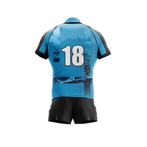 Uniformes de rugby sublimés sur mesure de qualité supérieure pour hommes, maillot de rugby, uniforme d'équipe, graphisme vif, uniforme de rugby professionnel - Product Image 2