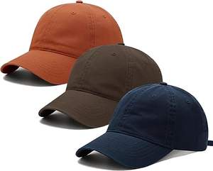 Chapeaux de baseball unisexes personnalisés à 6 panneaux Casquettes de taille réglable Gorras en coton sportif brodé en usine - Product Image 3