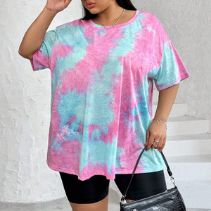 Streetgrace-Camisas teñidas para mujer, ropa de moda OEM de algodón transpirable de diseño personalizado con logotipo y opciones de etiqueta privada - Product Image 2