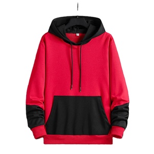 Sudadera con capucha de alta calidad OEM 500 gramos para hombre 100% algodón bordado Puff impreso bolsillos de mezclilla negro impreso ODM - Product Image 1