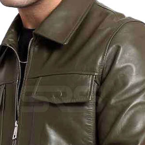 Último estilo al por mayor a prueba de viento hombres chaqueta de invierno superventas impermeable hombres chaqueta de cuero - Product Image 5