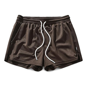 Shorts Deportivos de Malla Rosa para Mujer, Cintura Elástica con Cordón, Logotipo Personalizado, Secado Rápido, Transpirables y Ligeros - Product Image 4