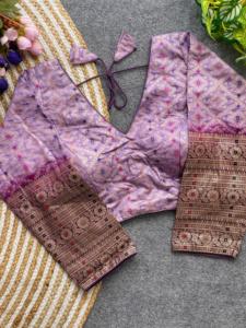 เสื้อฤดูร้อนมีคอรูปตัววีทั้งฟองด้านหลังและลาย sabyasachi เสื้อผู้หญิงจาริและสองตันและงานพิมพ์เนยหลายชิ้น - Product Image 2