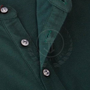 Camiseta de Manga Corta Transpirable de Punto Sólido Personalizada para Hombre, Talla Grande, Alta Calidad, MOQ Bajo - Product Image 3