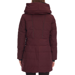 Chaqueta Larga con Capucha para Mujer, Diseñada para el Frío del Invierno, Uso en Exteriores, Resistente al Viento, Impermeable, Transpirable, Tejido de Nailon - Product Image 2