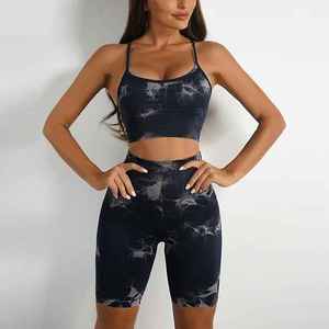 Top qualité haute qualité personnalisé grande taille sans couture vêtements de sport pour femmes entraînement Yoga ensemble Yoga ensemble tenue Gym ensemble femmes Fitness - Product Image 5