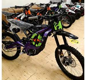 Nouvelle édition noire 2025, moto tout-terrain électrique Sur Ron 8000W à suspension intégrale, Light Bee X avec batterie en stock - Product Image 2