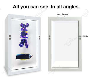 Caja Holográfica 3D Interactiva de 86 Pulgadas, Tamaño Humano, Vitrina LCD Transparente, Pantalla Táctil, Holoportación, Proyección en Tiempo Real - Product Image 2