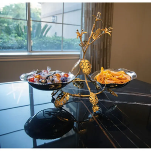 Bol en cuivre martelé de luxe pour les salles d'exposition et les événements de décoration d'hôtel et de restaurant avec des conceptions artistiques sûres de plaqué - Product Image 5